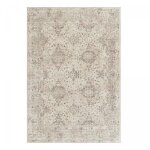 Tapis cuisine 80 x 150 cm beige gris kilim original lyn11 vintage b hydrofuge structure authentique