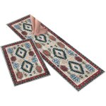 Tapis de cuisine devant evier antid�rapant paillasson 40x120cm & 40x60cm tapis de sol salon ssalle de ...