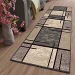 Tapis cuisine devant evier couloir lavable antiderapant long absorbant moderne motifs g�om�triques pour ...