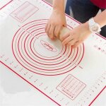 Tapis de cuisson patisserie en silicone anti - adhésif réutilisable baking mat fondant pâte 100% sans ... Tapis de cuisson patisserie en silicone anti - adhésif réutilisable baking mat fondant pâte 100% sans ...