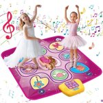 Tapis de danse jeu de danse avec lumi�res led volume r�glable musique int�gr�e et 5 modes de jeu cadeau ...