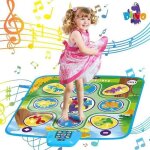 Tapis de danse - noname - modle musical - 5 modes de jeu - dinosaures - 100x86cm
