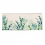 Tapis d�co imprim� native 50x120cm vert