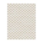 Tapis d�coration dint�rieur damier 133x190cm