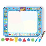 Tapis de dessin deau jouets grand pour bb jeu de coloriage non salissant de doodle de griffonnage magique ...
