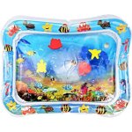 Tapis d�veil gonflable rempli deau pour b�b� - disney princesses - unisexe - bleu - 66x50cm