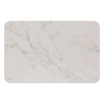 5five - tapis diatomite 39x60cm lea blanc effet marbre