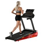 Tapis �lectrique 3 cv charge 180 kg silencieux 3 �crans 12 programmes inclinaison 15 % domestique / pro ...