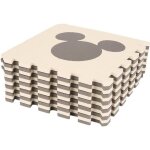 Tapis pour enfants b�b� puzzle - goddess - ss - 33 - gris - 30x30x1cm - int�rieur / ext�rieur