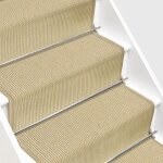 Tapis descalier en sisal sylt ivoire 80 x 200 cm Tapis descalier en sisal sylt ivoire 80 x 200 cm