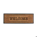 Tapis en fibres de coco inscription welcome Tapis en fibres de coco inscription welcome