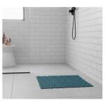 Tapis fond de douche 52 x 52 cm galet emeraude