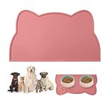 Tapis gamelle chien et chat 44 * 24cm forme de tête de chat mignon tapis antiderapant dessous gamelles ... Tapis gamelle chien et chat 44 * 24cm forme de tête de chat mignon tapis antiderapant dessous gamelles ...