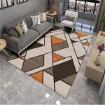 Tapis - generic - rectangulaire - scandinave - doux - lavable - 160 cm