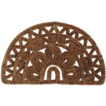 Tapis grattant - 45x75 cm - demi - lune coco Tapis grattant - 45x75 cm - demi - lune coco