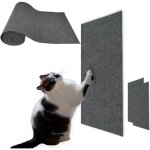 Tapis griffoir mural autocollant pour chat 200 cm x 40 cm : tapis � gratter pour chat - pour prot�ger ...