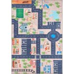Tapis int�rieur � poils courts happy 738 beige 120 x 160 cm