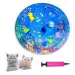 Tapis de jeu aquatique - yd - gonflable - interactif - pour chats et chiens - durable