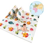 Tapis de jeu pour bb enfant tapis pliable dveil et de jeux pour bb tapis paissie pliable en mousse ...