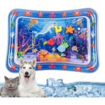 Tapis de jeu pour chat tapis de jeu avec capteur deau pour chats et chiens tapis de refroidissement gonflable ...