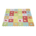 Tapis de jeu puzzle en mousse pour enfants - non toxique et imperméable - 36 animaux - 16x16cm Tapis de jeu puzzle en mousse pour enfants - non toxique et imperméable - 36 animaux - 16x16cm