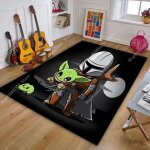 Tapis de jeu star wars pour b�b� - nvy - 6982 - grand tapis de sol - 120x160cm - synth�tique - enfant ...