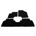 Tapis de sol pour kia venga (2009 - 2019) et hyundai ix20 (2010 - 2019) - sur mesure - lot de 4 - tapis ...