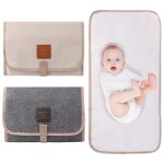 Tapis a langer de voyage bebe 2pcs pliable l�ger compact matelas � langer portable kit couche changer ...
