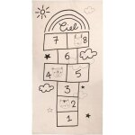 Tapis enfant marelle 150x80cm - atmosphera createur dinterieur