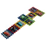 Tapis en mousse - cars - vert - int�rieur - 3 ans - mixte