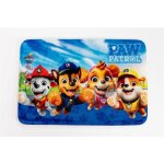 Tapis - paw patrol - pat patrouille - 40 x 60 cm - bleu - design enfantin