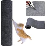 Tapis mural autocollant pour chat [40 cm x 200 cm] planche � gratter pour chat meuble � griffer tapis ...