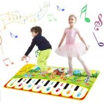 Tapis musical bébé piano - instrument touch jeu clavier - enfant - mixte Tapis musical bébé piano - instrument touch jeu clavier - enfant - mixte