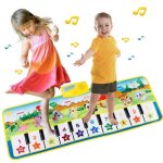 Tapis musical b�b� piano - instrument touch jeu clavier - mixte - 3 ans et plus