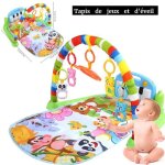 Tapis musical d�veil pour b�b� d�s la naissance avec jouets et activit�s arche leh4511