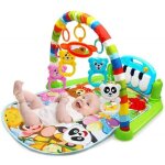 Tapis musical d�veil de la jungle pour b�b� 4 en 1 tapis de fitness piano jouets amovibles gar�ons filles ...