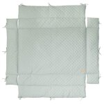 Tapis de parc b�b� roba style - tour de parc 75 x 100 � 100 x 100 cm - doux et hydrofuge - vert givr� ...