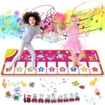 Tapis de piano musical - amoune - 100x36 cm - 8 sons danimaux - pour enfants 3 - 8 ans - pliable Tapis de piano musical - amoune - 100x36 cm - 8 sons danimaux - pour enfants 3 - 8 ans - pliable