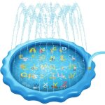 Tapis de piscine pour enfant - splash play - 170cm - arroseur � air - bleu