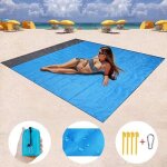 Tapis de plage210x200cm tapis pique niquessandproof beach blanketpliable natte de plagepour pique - niquevoyag ...