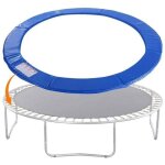 Tapis de protection pour trampoline - zor� - diam�tre 305 m - imperm�able - pvc durable - remplissage ...