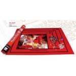 Tapis de puzzles - ks games - 300 � 3000 pi�ces - rouge - 140 x 100 cm - livr� mont�