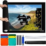 Tapis puzzle antiglisse - febest - 3000 pi�ces - 150x100 cm - feutre - rouleau de rangement - 6 trieurs ...