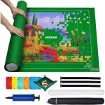 Tapis de puzzle en feutre - febest - 150x100 cm - jusqu� 3000 pi�ces - antid�rapant - 6 classificateurs ...