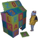 Tapis puzzle en mousse pour enfants - chiffre et alphabet - 86 pi�ces - dynasun
