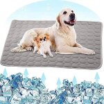 Tapis rafraichissant chien automatique - 50x40cm tissu de soie de glace non toxique lavable  la mainpanier ...