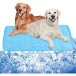 Tapis rafraichissant - non toxique - 100 x 70 cm - pour chien et chat - grand tapis fraicheur dt