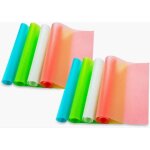 Tapis de r�frig�rateur - antid�rapant - 8 pcs - 29x45 cm - antibact�rien - �cologique