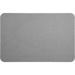 Tapis de salle de bain diatomite 39x60cm gris Tapis de salle de bain diatomite 39x60cm gris