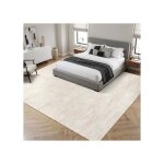 Tapis salon 240 x 340 cm - descente de lit tapis � poils courts - tapis doux pour salon chambre canap� ...